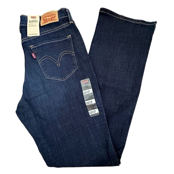 Levi’s ~ Classic Bootcut Denim Jeans ~ size 6 ~ Midrise ~ 28W/32L ~ Medium Wash - Picture 1 of 13